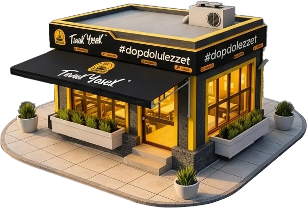 Tavuk Yesek franchise şube binası